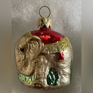 VINTAGE West German elephant ornament